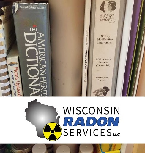Radon Mitigation System Installation - Hiding a Radon Pipe